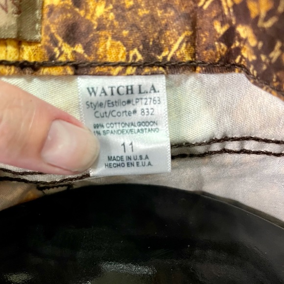 Snake Print Watch LA Jeans - Picture 5 of 5